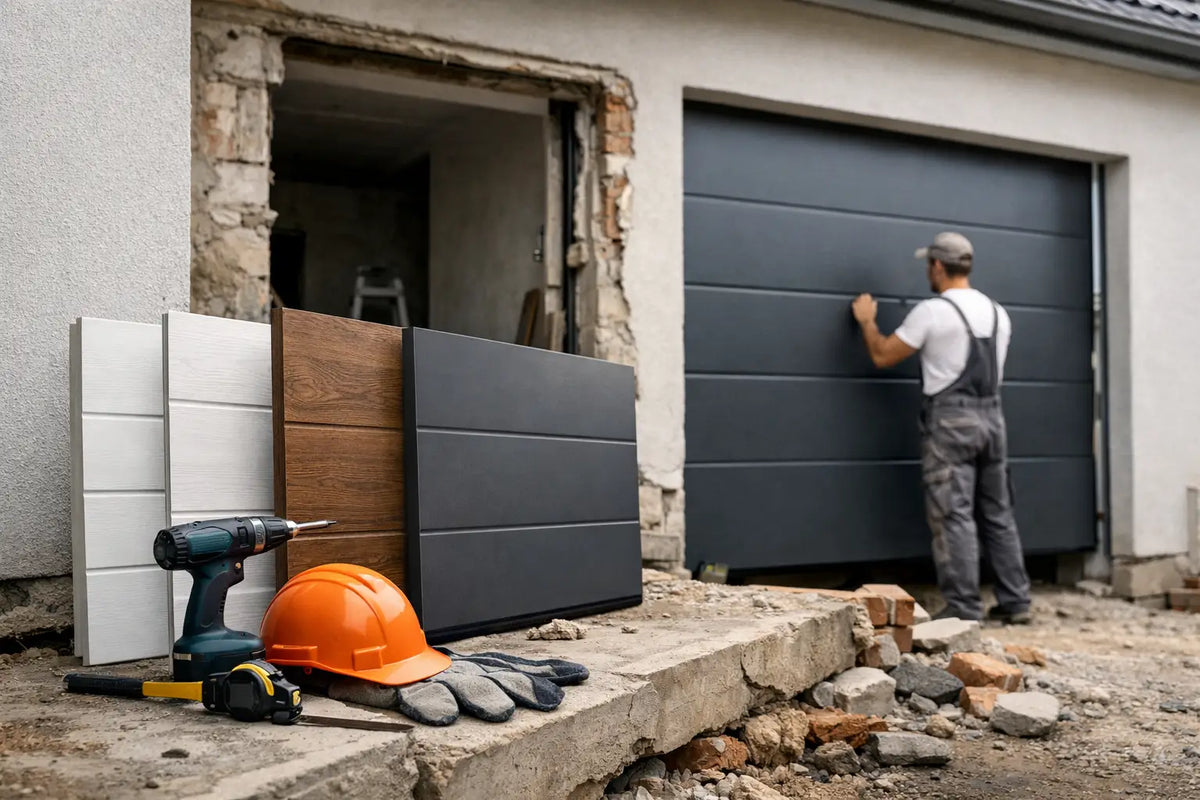Beste garagepoort voor renovatie kiezen