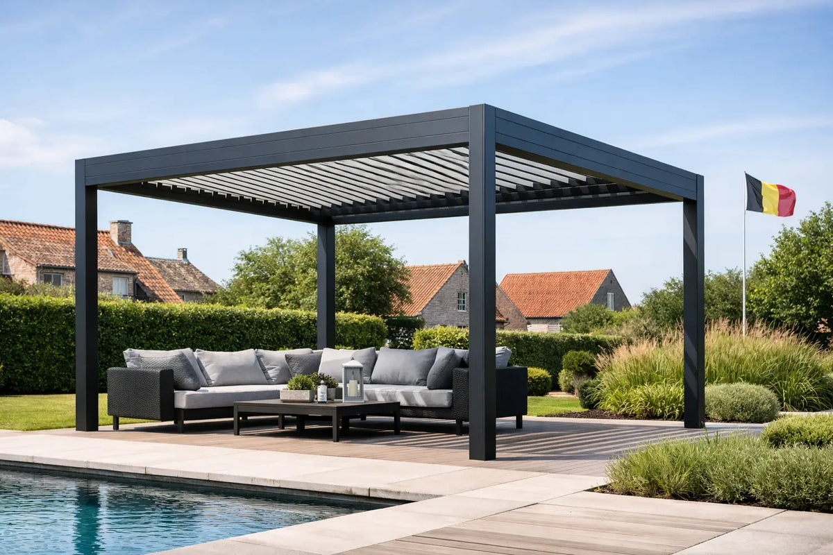 Aluminium pergola België: slim kiezen