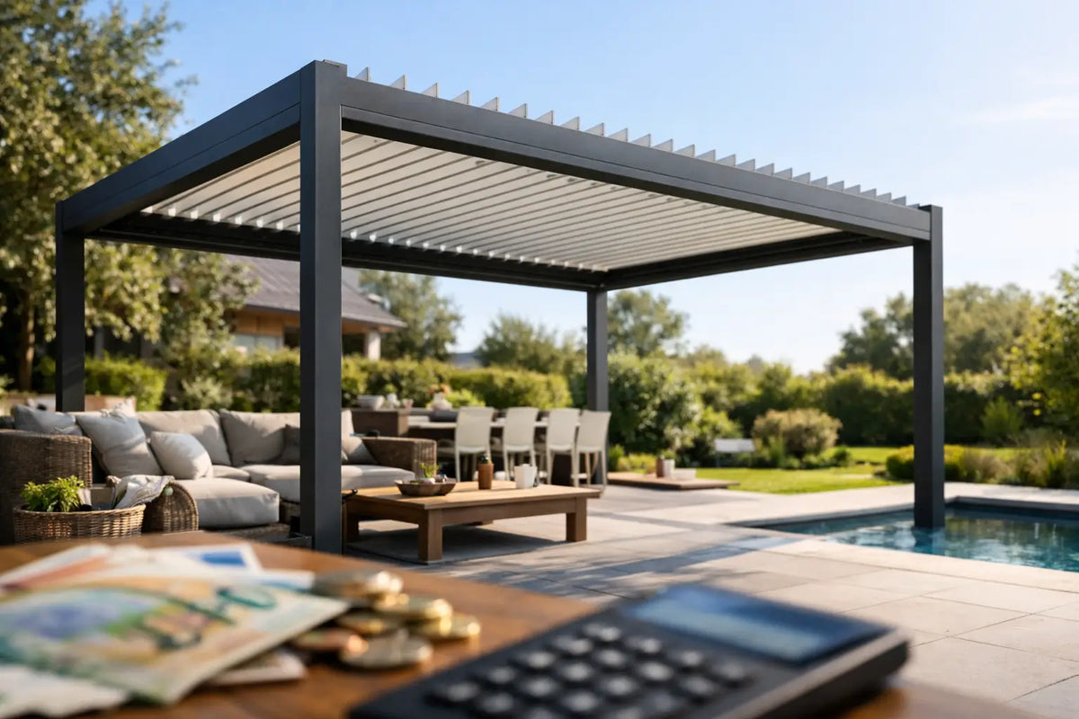 Bioklimatische pergola prijs uitgelegd