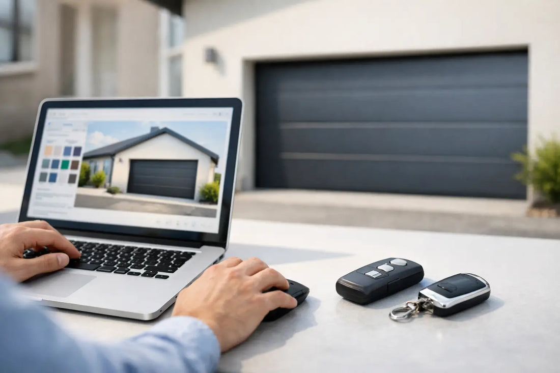 Hoe garagepoort online configureren?