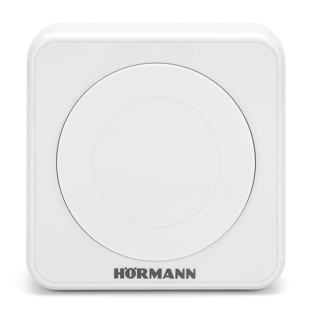 Hörmann binnendrukknop IT 1-1 handzender met bedieningsknoppen en indicatorlampje voor automatische deuropening
