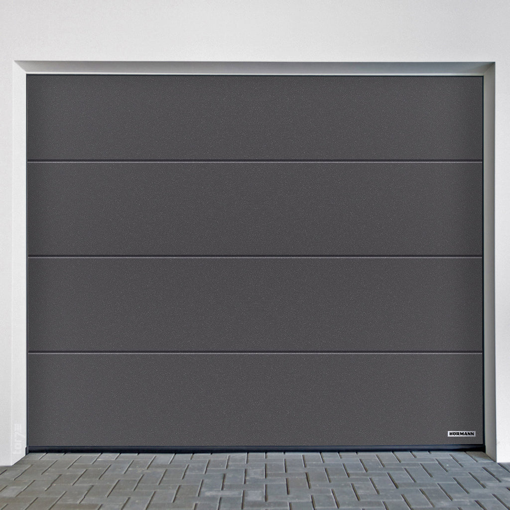 Garagentor Hörmann RenoMatic L-Sicke Planar mit modernem Design und klaren Linien
