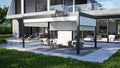 Pergola with Z-Type Louvers